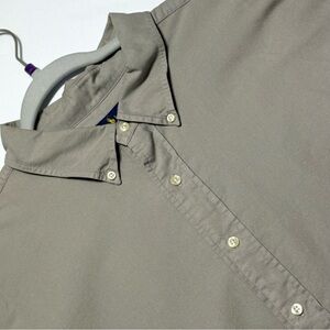NEW‎ Ralph Lauren Light Gray Casual Oxford Button Down Shirt Size 3XB Perfect